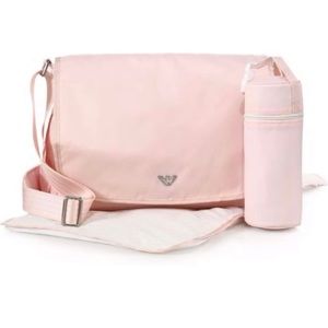 New Armani Junior Pink Baby Diaper Bag